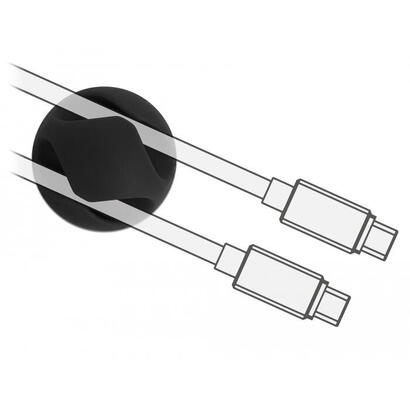 delock-18345-organizador-de-cables-escritoriopared-soporte-para-cables-negro-10-piezas