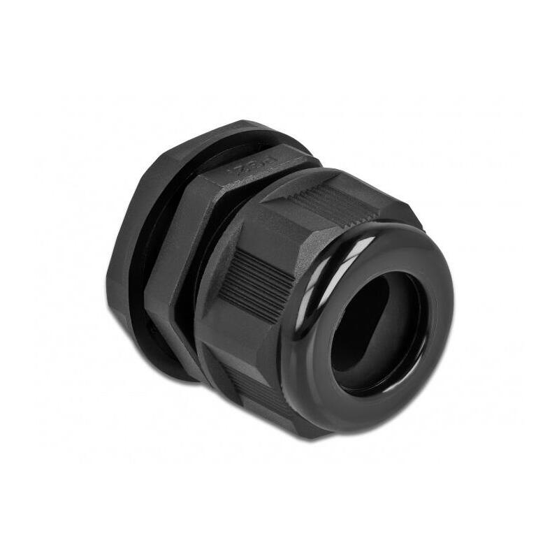 delock-cableverschraubung-pg21-fur-flachcable-schwarz-2-stuck