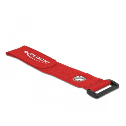 delock-klett-cablebinder-mit-schlaufe-und-befestigungsose-l-280-x-b-38-mm-rot-3-stuck