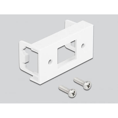 delock-easy-45-netzwerk-verlangerungscable-s-ftp-rj45-stecker-zu-rj45-buchse-cat6a-25-cm-schwarz-weiss