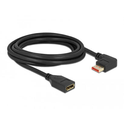 delock-displayport-verlangerungscable-stecker-90-links-gewinkelt-zu-buchse-8k-60-hz-3-m
