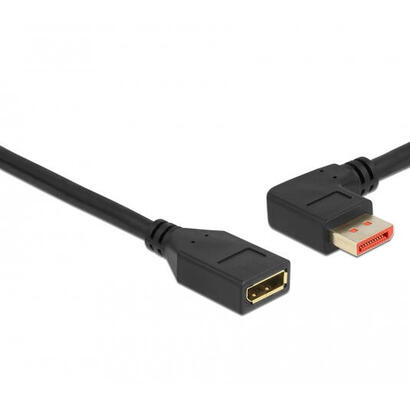 delock-displayport-verlangerungscable-stecker-90-links-gewinkelt-zu-buchse-8k-60-hz-3-m