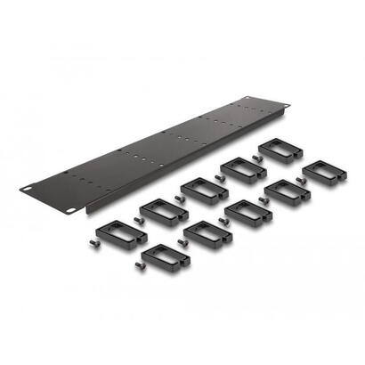 delock-19-cablemanagement-rangierpanel-mit-10-kunststoffbugel-2-he-schwarz