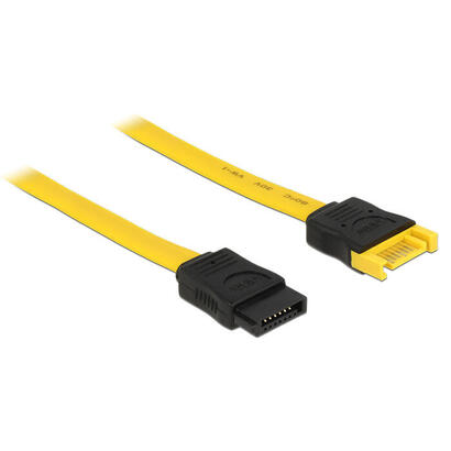 cable-delock-07m-2xsataiii-de-sata-07-m-sata-7-pin-negro-amarillo