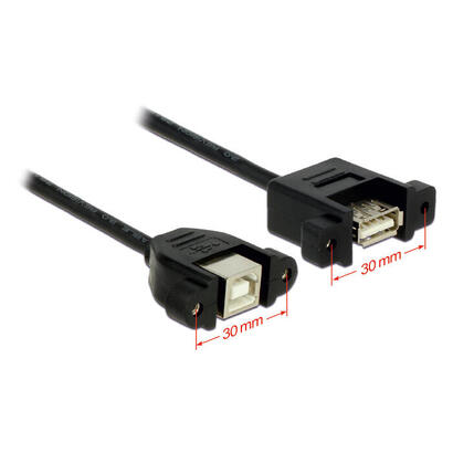 delock-cable-usb-20-typ-b-buchse-zum-einbau-usb-20-typ-a-buchse-zum-einbau-1-m