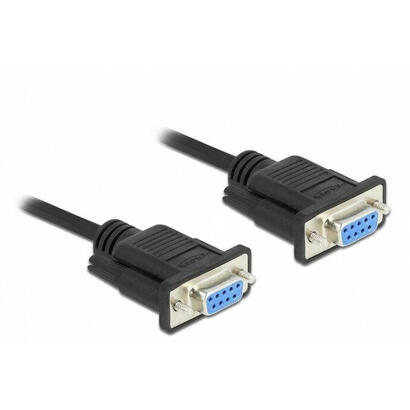 delock-rs-232-cable-seriell-d-sub9-buchse-zu-buchse-nullmodem-mit-schmalem-steckergehause-5-m