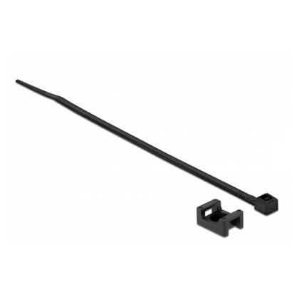 delock-schraubhalter-15-x-10-mm-mit-cablebinder-l-200-x-b-36-mm-schwarz