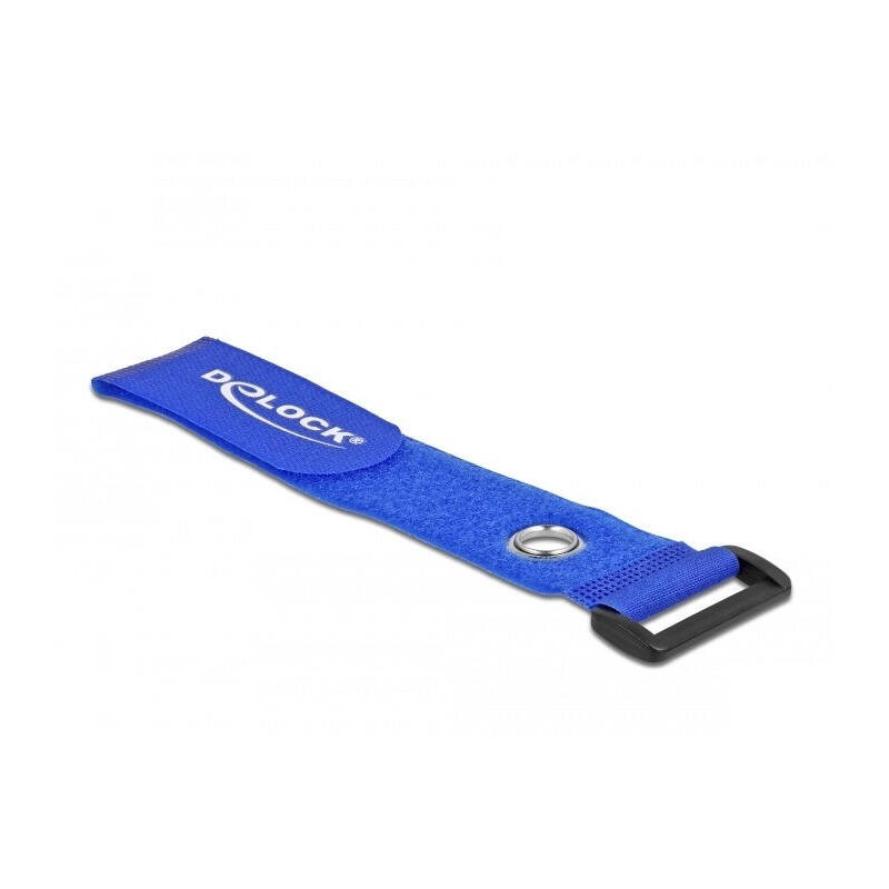 delock-klett-cablebinder-mit-schlaufe-und-befestigungsose-l-280-x-b-38-mm-blau-3-stuck