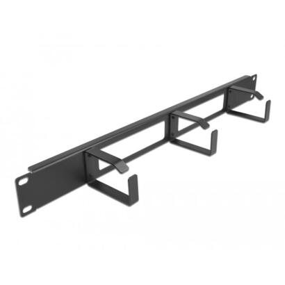 delock-19-cablemanagement-rangierpanel-mit-2-offnungen-und-3-bugeln-1-he-schwarz