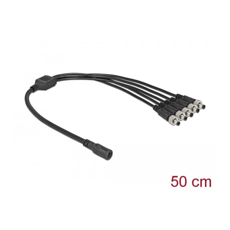 delock-dc-verteilercable-55-x-21-mm-1-x-buchse-zu-5-x-stecker-verschraubbar