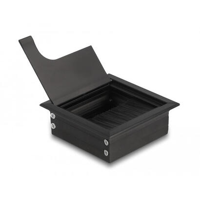 delock-cabledurchfuhrung-fur-tischeinbau-mit-burste-80-x-80-x-28-mm-schwarz