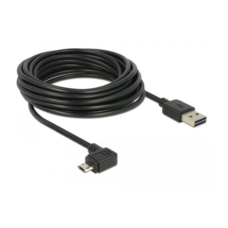 delock-cable-easy-usb-20-typ-a-stecker-easy-usb-20-typ-micro-b-stecker-gewinkelt-links-rechts-5-m-schwarz