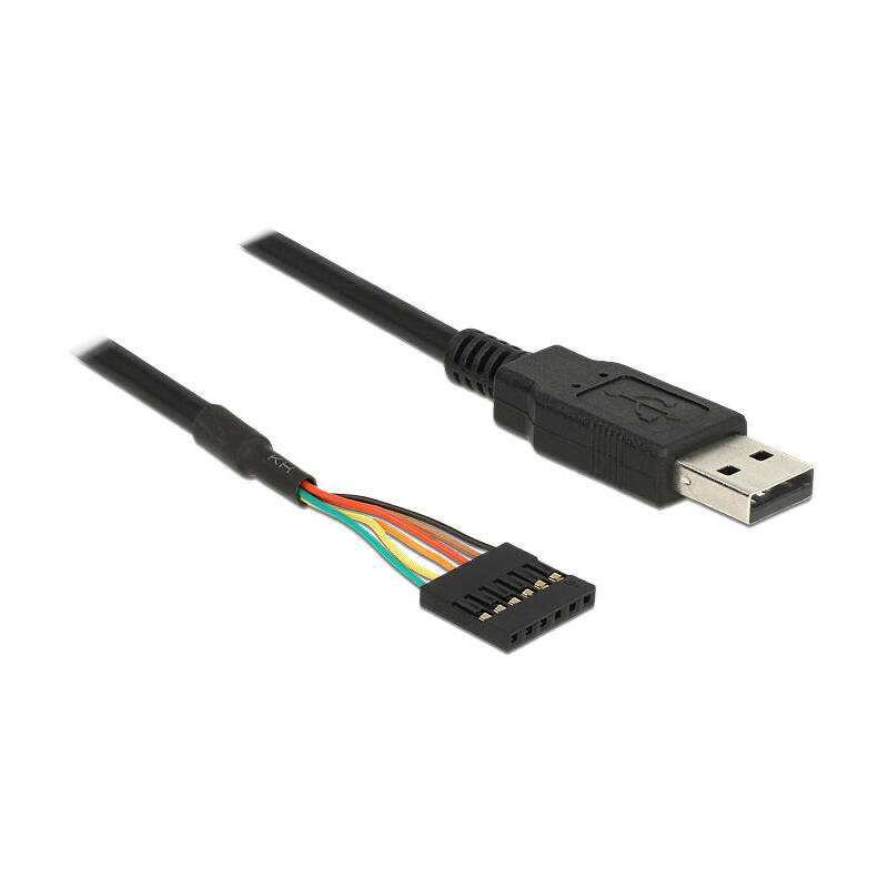 delock-konverter-usb-20-stecker-zu-ttl-6-pin-pinheader-buchse-18-m-33-v