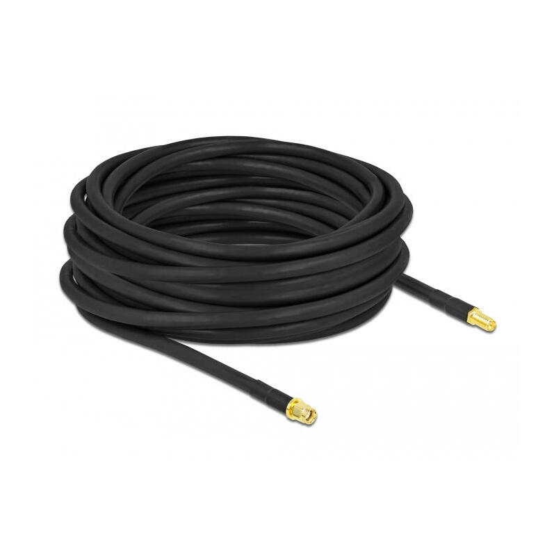 delock-antennencable-rp-sma-stecker-zu-rp-sma-buchse-lmr-cfd300-10-m-low-loss