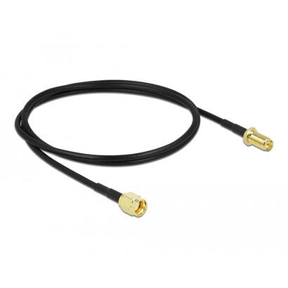 delock-antennencable-rp-sma-stecker-zu-rp-sma-buchse-lmr-cfd100-1-m-low-loss