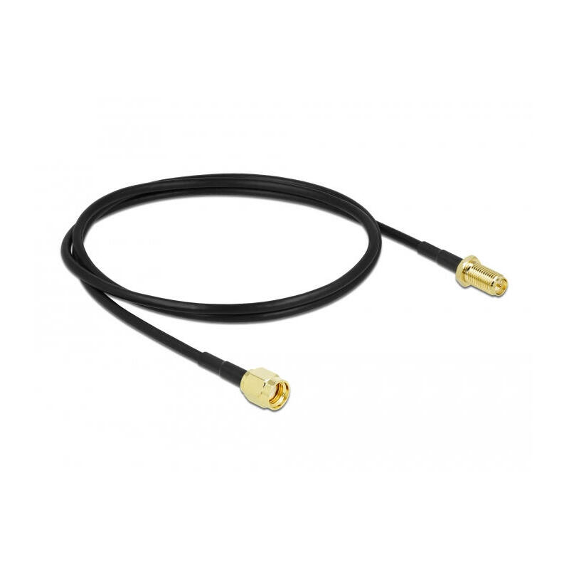 delock-antennencable-rp-sma-stecker-zu-rp-sma-buchse-lmr-cfd100-1-m-low-loss
