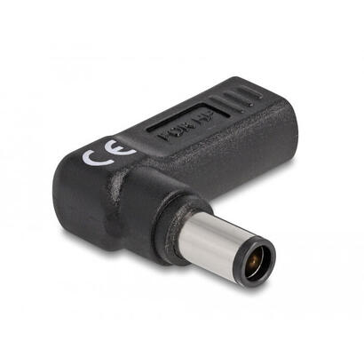 delock-adapter-fur-notebook-ladecable-usb-type-c-buchse-zu-hp-74-x-50-mm-stecker-90-gewinkelt