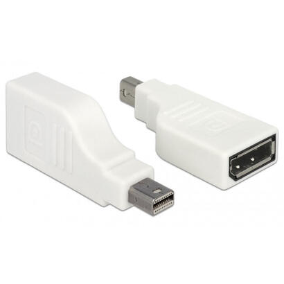 delock-adapter-mini-displayport-12-stecker-displayport-buchse-4k-90-gedreht-weiss