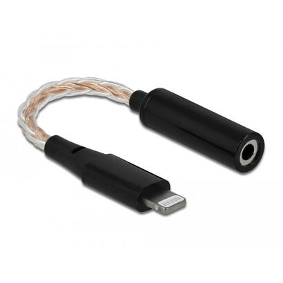 delock-audio-adapter-8-pin-lightning-stecker-dac-24-bit-48-khz-hi-res-zu-35-mm-4-pin-klinkenbuchse-105-cm