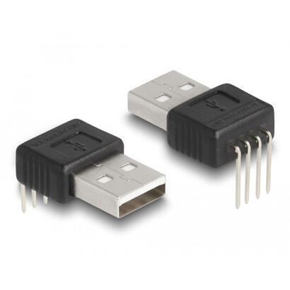 delock-adapter-usb-20-type-a-stecker-zu-4-pin-90-gewinkelt