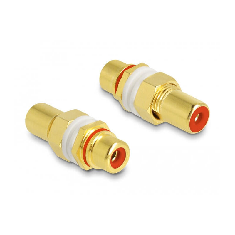 delock-audio-adapter-cinch-buchse-zu-buchse-zum-einbau-farbring-rot