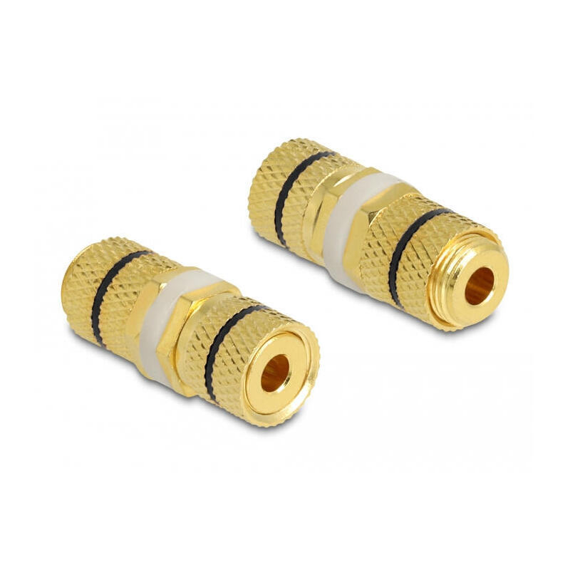 delock-audio-adapter-polklemme-zu-polklemme-zum-einbau-farbring-schwarz