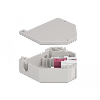 delock-hutschienenadapter-mit-keystone-sc-simplex-buchse-zu-sc-simplex-buchse-violett