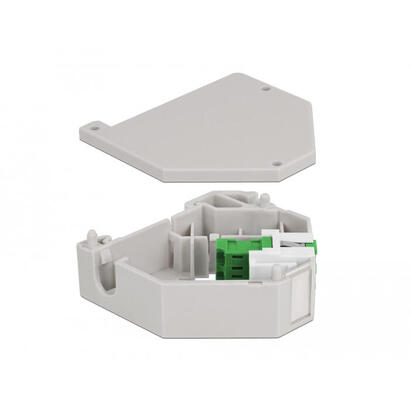 delock-hutschienenadapter-mit-keystone-lc-duplex-buchse-zu-lc-duplex-buchse-grun