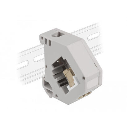 delock-hutschienenadapter-mit-keystone-lc-duplex-buchse-zu-lc-duplex-buchse-beige