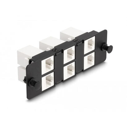 delock-keystone-adapter-panel-6-port-schwarz