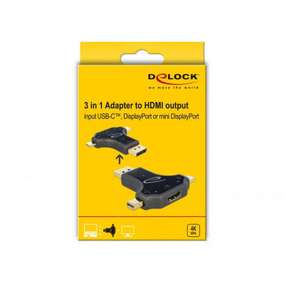 delock-3-in-1-monitoradapter-mit-usb-c-displayport-mini-displayport-eingang-auf-hdmi-ausgang-mit-4k-60-hz