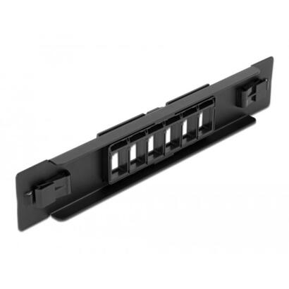 delock-10-keystone-patchpanel-6-port-werkzeugfrei