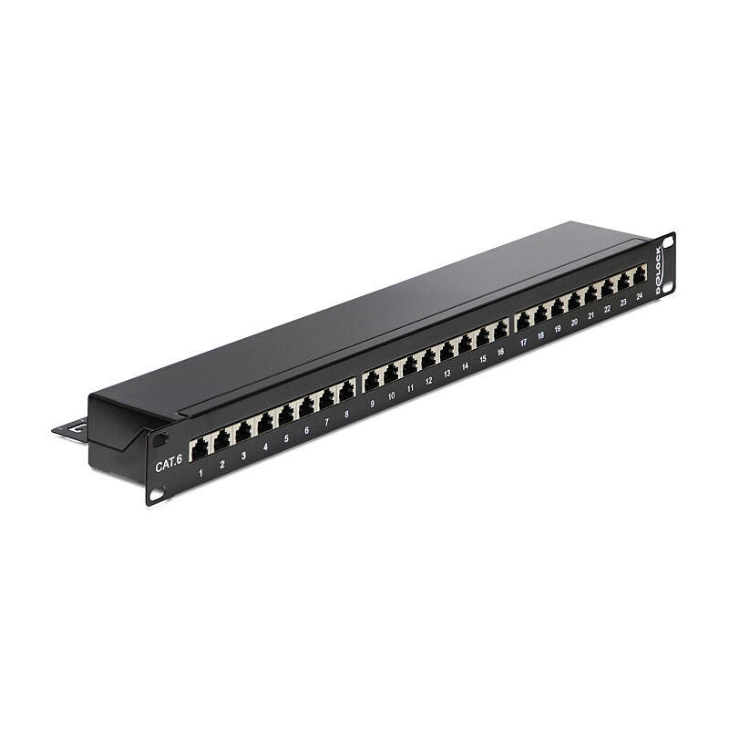 delock-19-patchpanel-24-port-cat6-schwarz