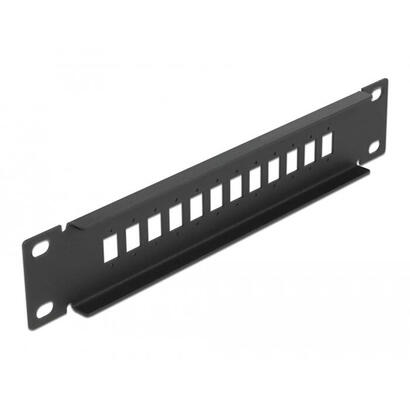 delock-10-lwl-patchpanel-12-port-fur-sc-simplex-lc-duplex-1-he-schwarz