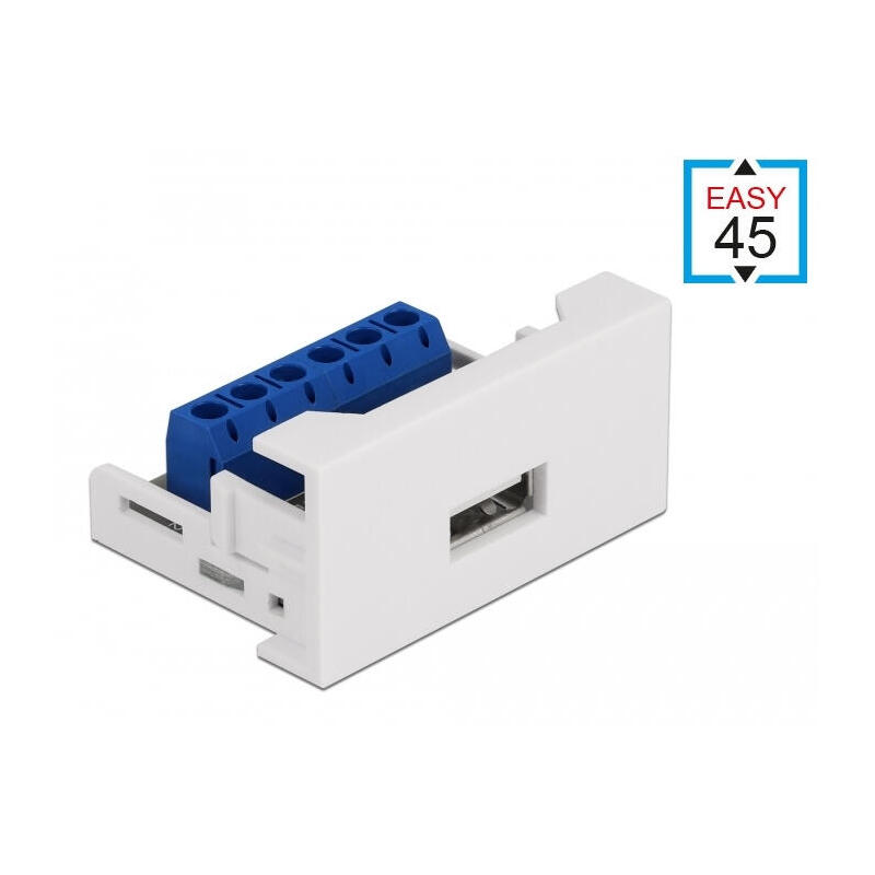 easy-45-modul-usb-20-typ-a-buchse-zu-terminalblock-225-x-45-mm