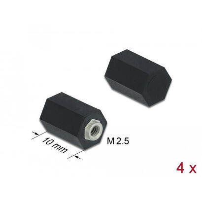 abstandshalter-m25-sechskant-innen-10-mm-schwarz-4-stuck