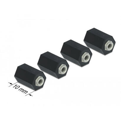 abstandshalter-m25-sechskant-innen-10-mm-schwarz-4-stuck