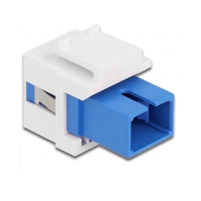 keystone-modul-sc-simplex-buchse-zu-sc-simplex-buchse-blau-weiss