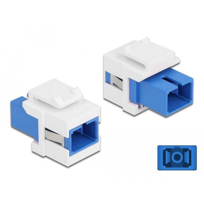 keystone-modul-sc-simplex-buchse-zu-sc-simplex-buchse-blau-weiss