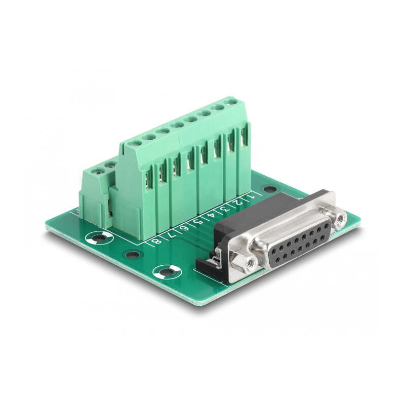 d-sub-15-pin-buchse-zu-16-pin-terminalblock-fur-hutschiene