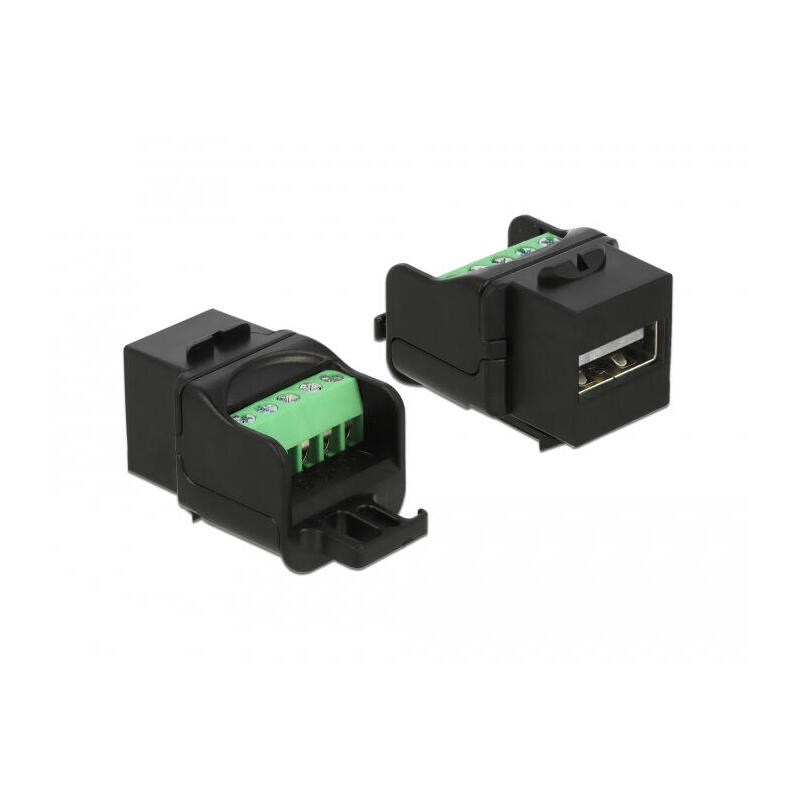 keystone-modul-usb-20-a-buchse-zu-terminalblock-schwarz