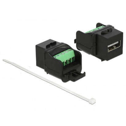 keystone-modul-usb-20-a-buchse-zu-terminalblock-schwarz