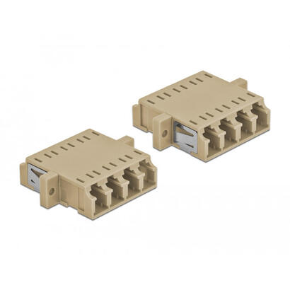 lwl-kupplung-lc-quad-buchse-zu-lc-quad-buchse-multimode-2-stuck-beige
