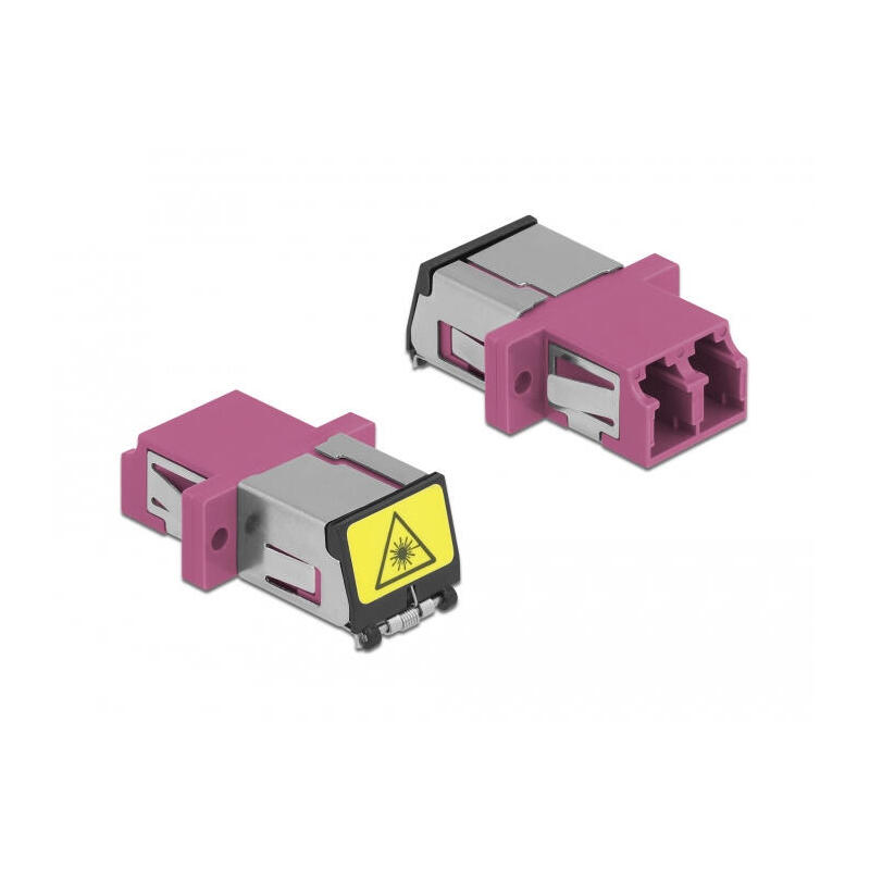 lwl-kupplung-mit-laserschutzklappe-lc-duplex-buchse-zu-lc-duplex-buchse-multimode-violett