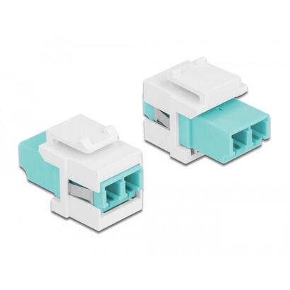 keystone-modul-lc-duplex-buchse-zu-lc-duplex-buchse-aqua-weiss