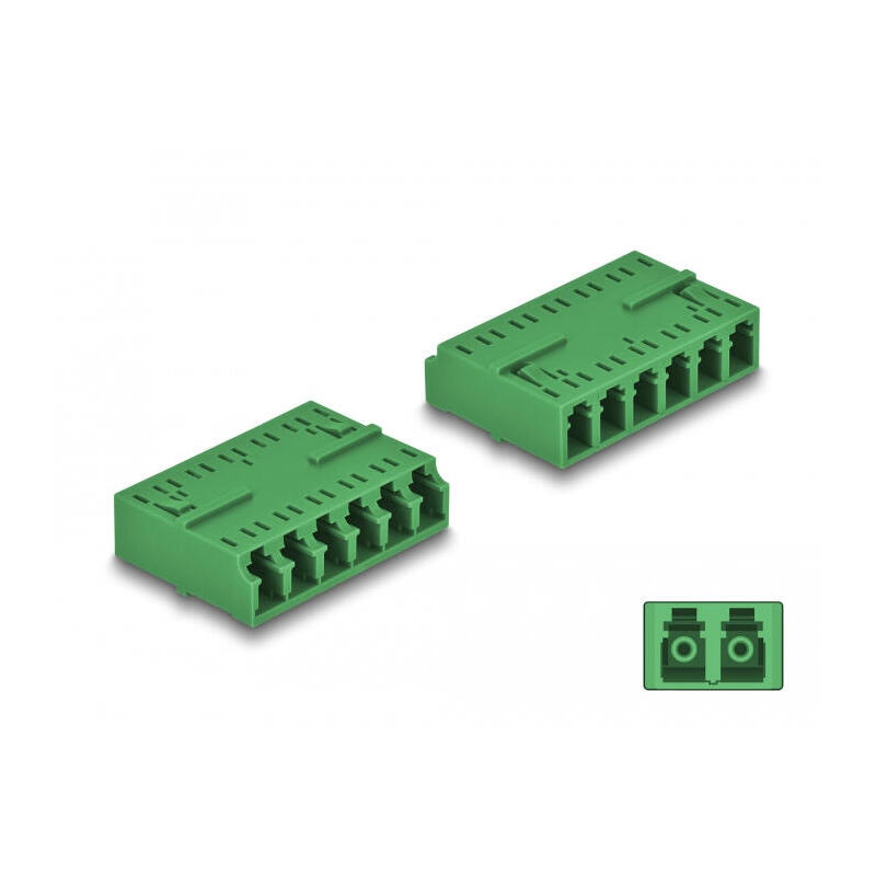 lwl-kupplung-hd-lc-hexaplex-buchse-zu-lc-hexaplex-buchse-grun