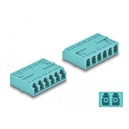 lwl-kupplung-hd-lc-hexaplex-buchse-zu-lc-hexaplex-buchse-aqua