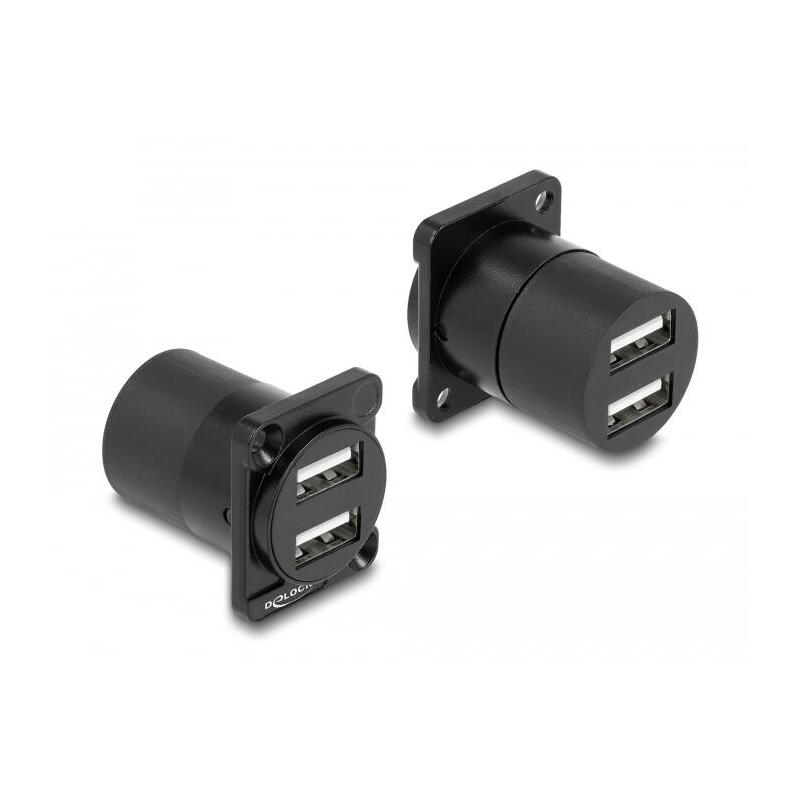 d-typ-modul-usb-20-typ-a-2-x-buchse-zu-2-x-buchse