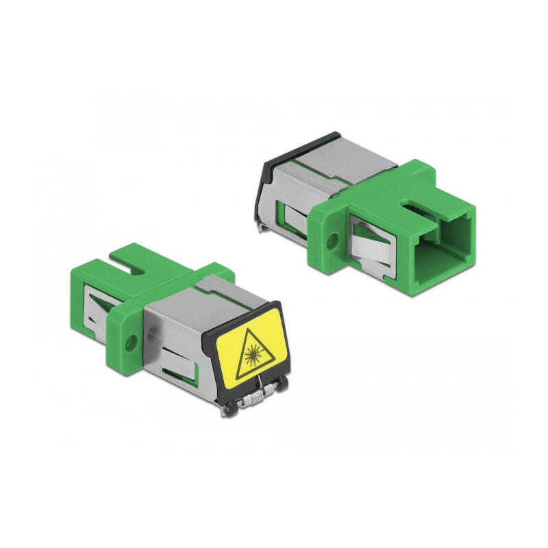 delock-lwl-kupplung-mit-laserschutzklappe-sc-simplex-buchse-zu-sc-simplex-buchse-singlemode-grun
