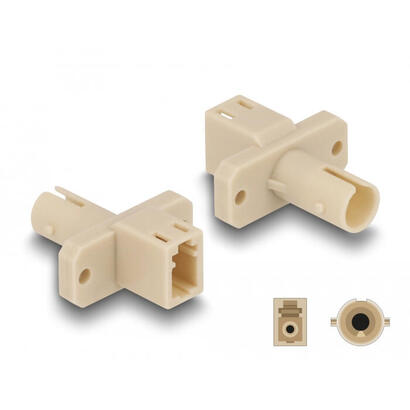 delock-lwl-hybrid-kupplung-lc-simplex-buchse-zu-st-simplex-buchse-beige